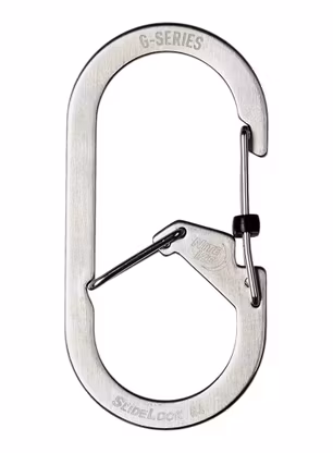 Nite Ize G-Series SlideLock Dual Chamber Carabiner 4 Karabiner - stainless steel