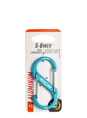Nite Ize S-Biner Aluminum 3 Mászókarabiner - blue