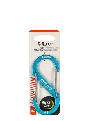 Nite Ize S-Biner Aluminum 4 Mászókarabiner - blue