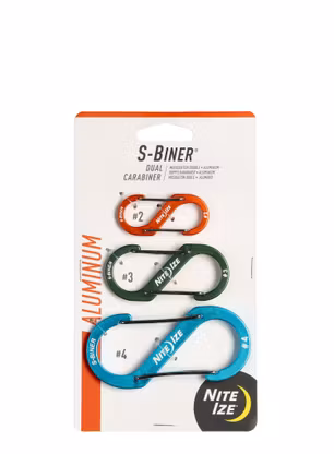 Nite Ize S-Biner Aluminum Combo 3 Pack Mászókarabiner