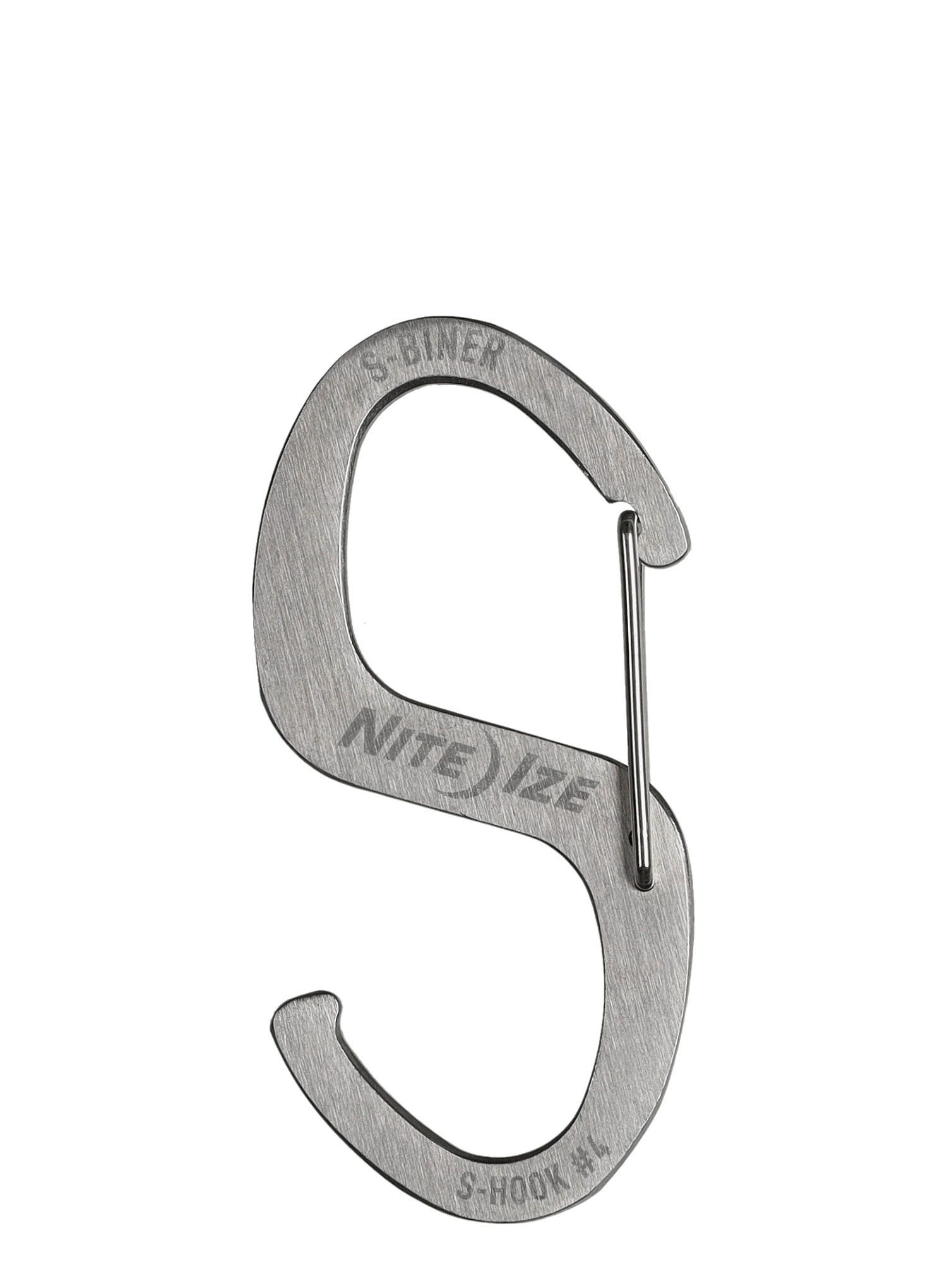 Nite Ize S-Biner Hook 'N Hold Mászókarabiner - steel