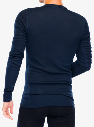 Odlo Active Warm Eco BL Top Crew Neck LS Termoaktív felső - dark sapphire