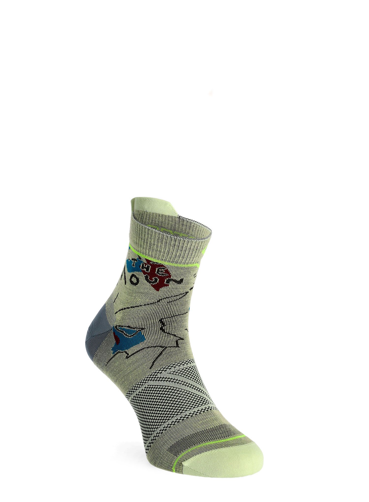 Ortovox Alpine Light Quarter Socks Túrazokni - wabisabi