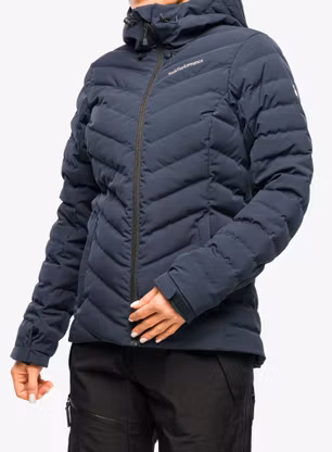 Peak Performance Frost Ski Jacket Női Sídzseki - blue shadow