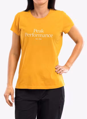 Peak Performance Original Tee Női Póló - blaze tundra