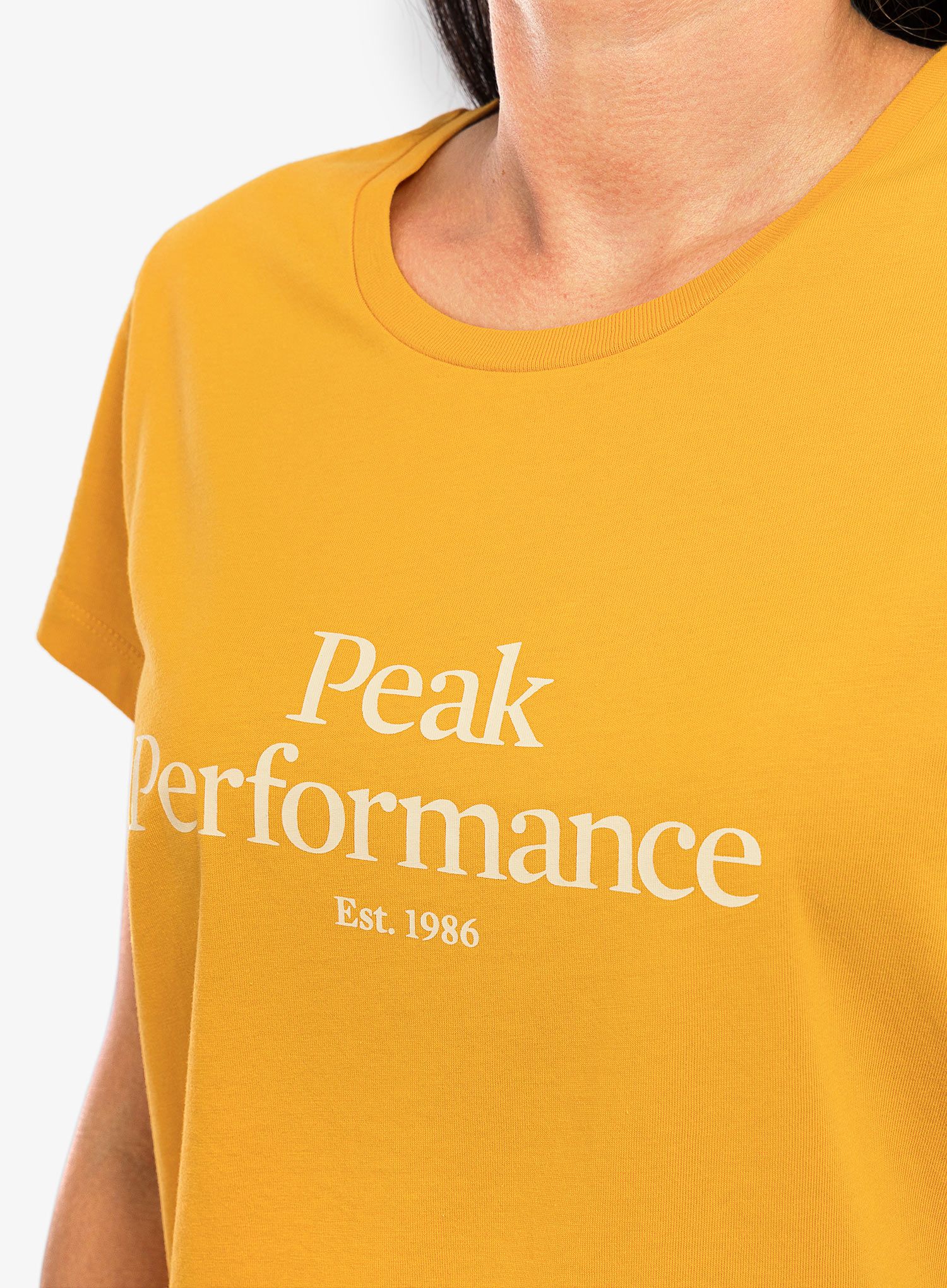 Peak Performance Original Tee Női Póló - blaze tundra