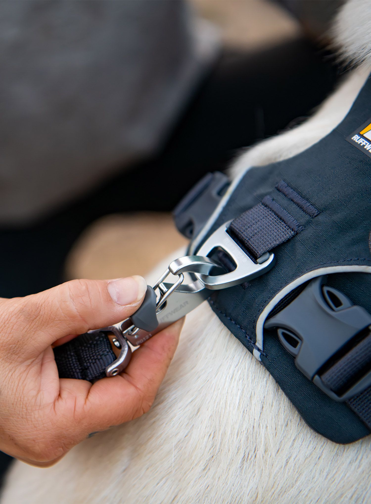 Ruffwear Front Range Harness L/XL Kutyaszíj - basalt gray