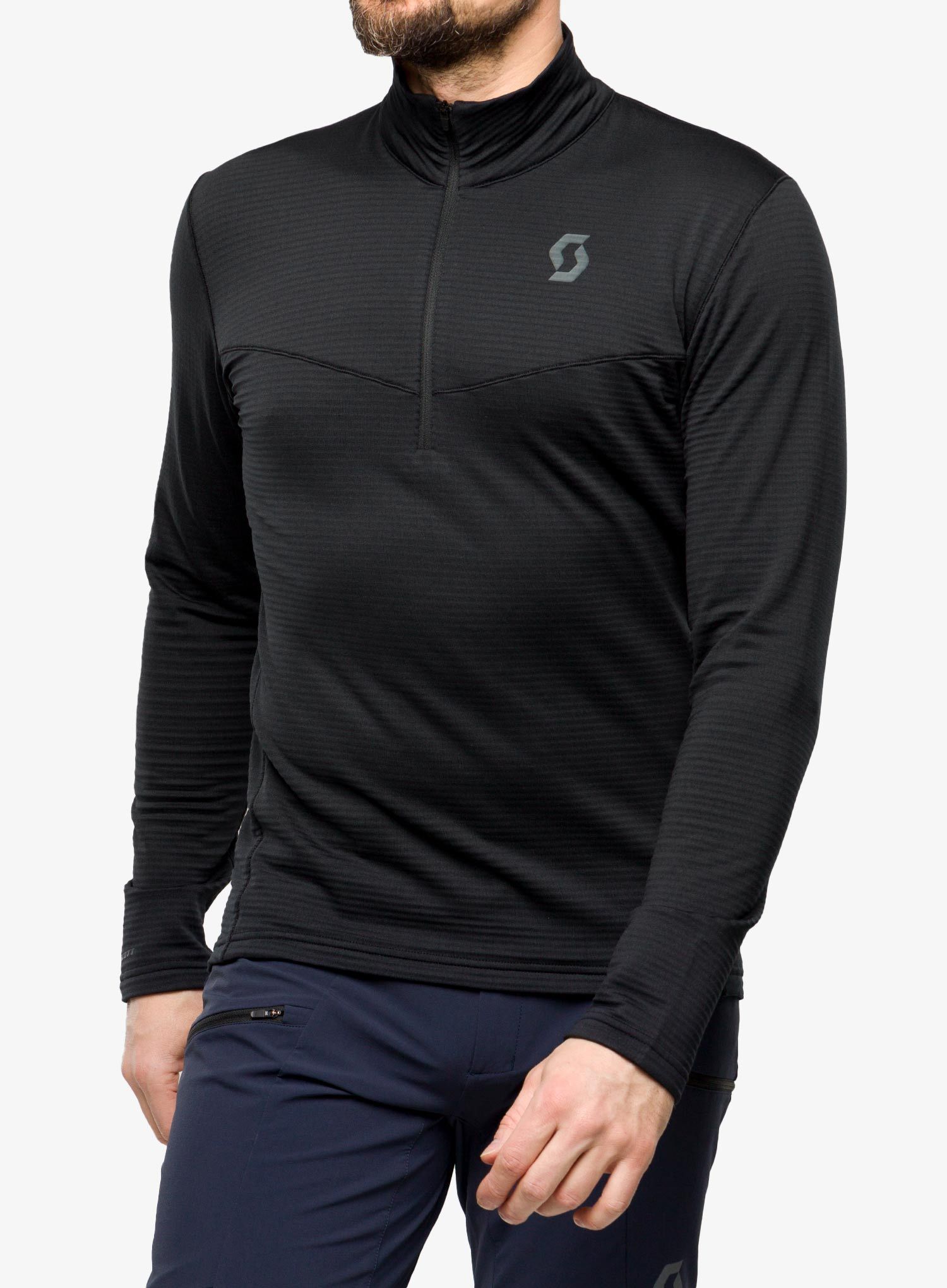 SCOTT Pullover Defined Light Felső - black