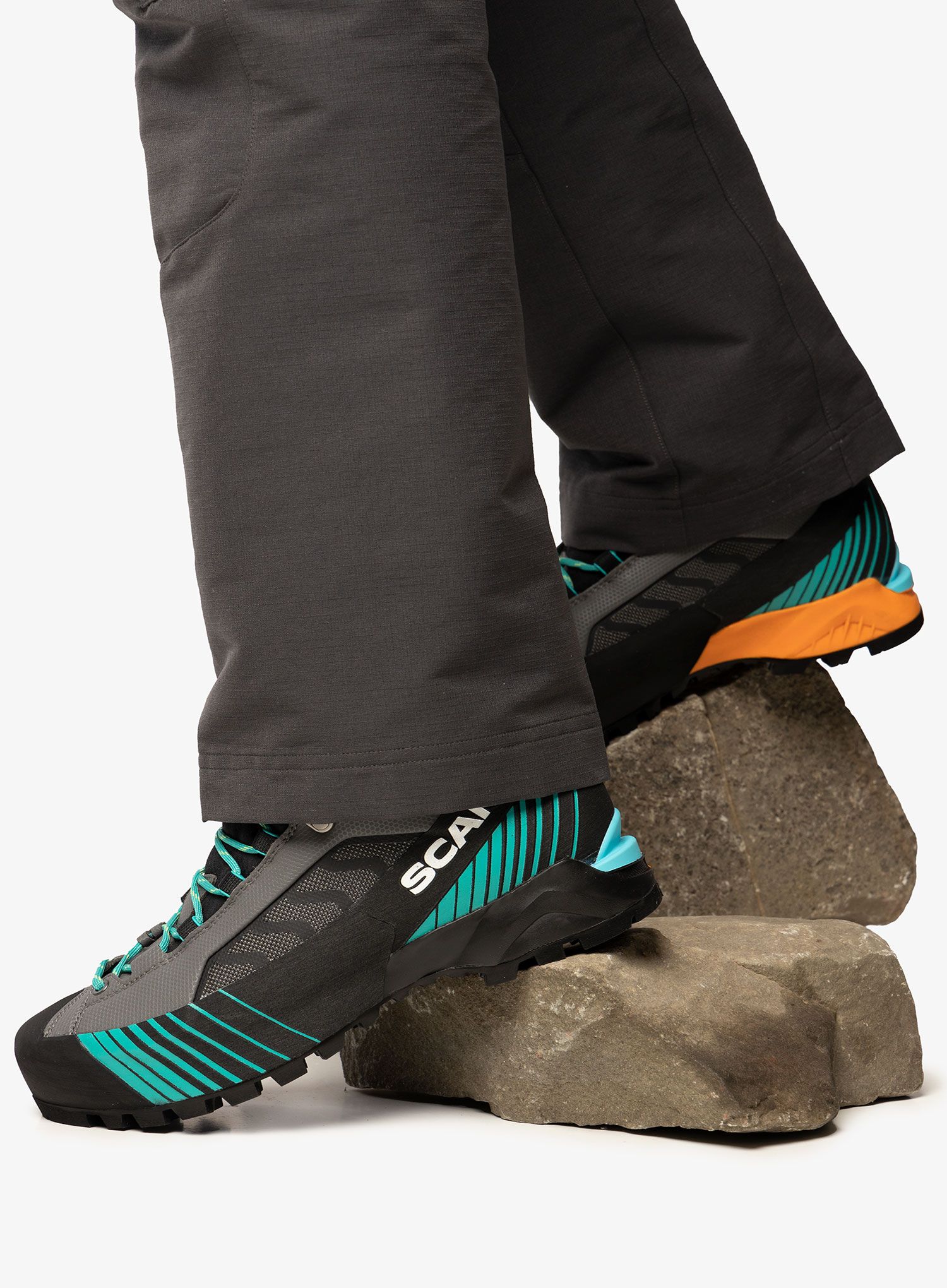 Scarpa Ribelle Lite HD Női Cipő - iron gray/tropical green