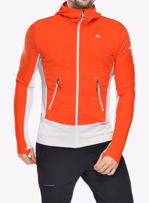 Schoffel Fleece Hoody Monte Sart Férfi pulóver - poinciana