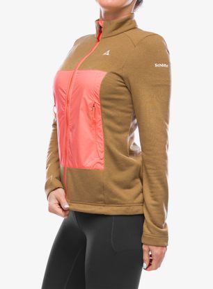 Schoffel Fleece Jacket Shifter L Felső - soft walnut