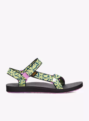 Teva Original Universal Női túraszandál - beach floral wild lime