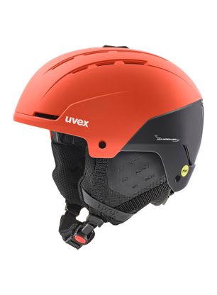 Uvex Stance Mips Sísisak - fierce red/black matt