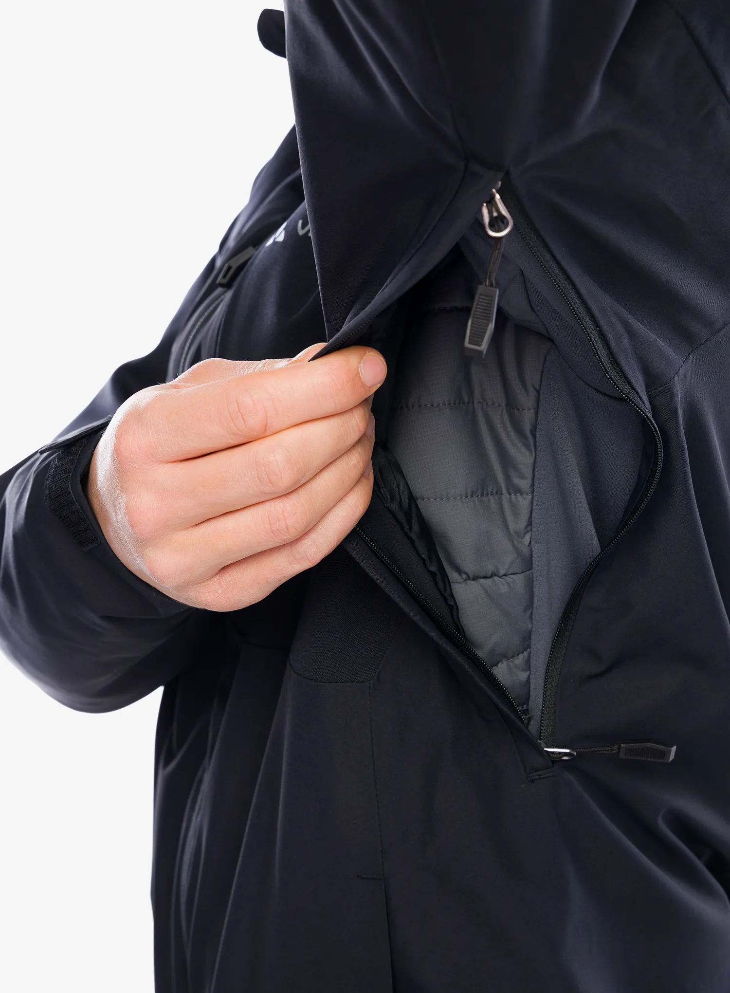 Vaude Miskanti 3in1 Jacket II 3 az 1-ben kabát - black