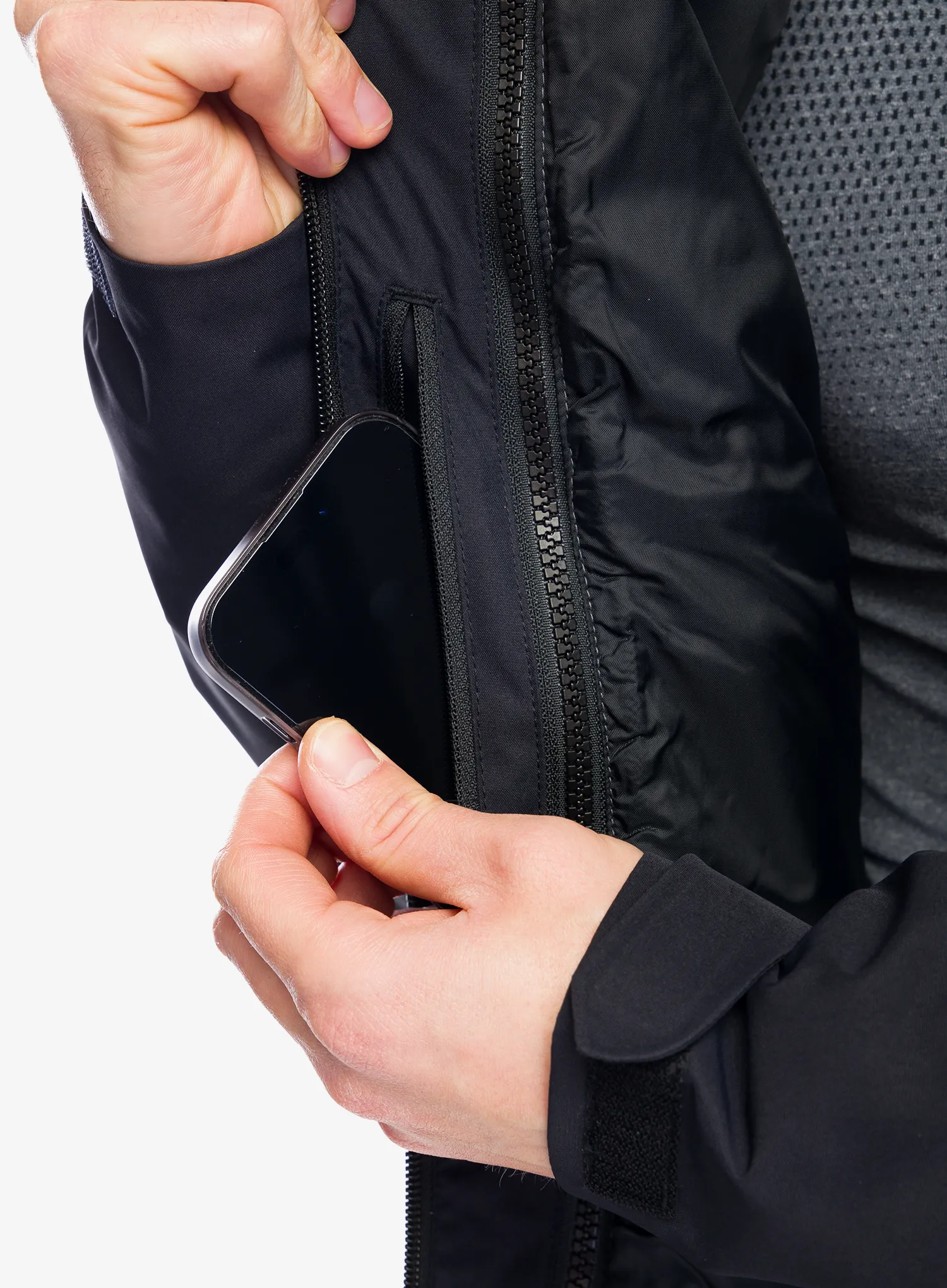 Vaude Miskanti 3in1 Jacket II 3 az 1-ben kabát - black
