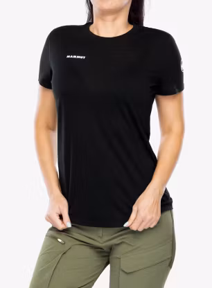 Mammut Tree Wool FL T-Shirt Női merino gyapjú póló - black/black