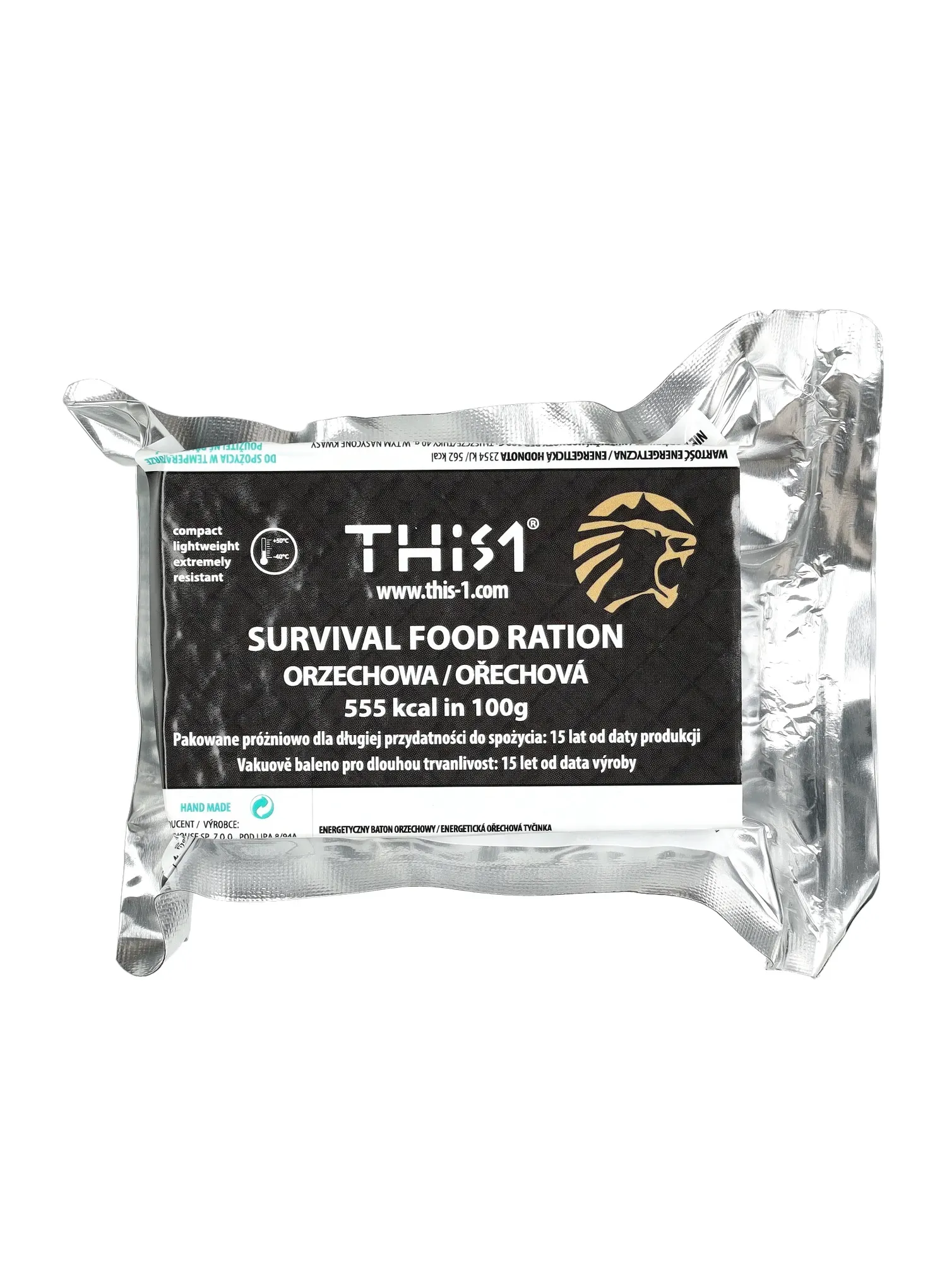 This-1 Survival Bar 3 pack - nuts, nuts/black currant, nuts/chocolate guarana Energiaszelet