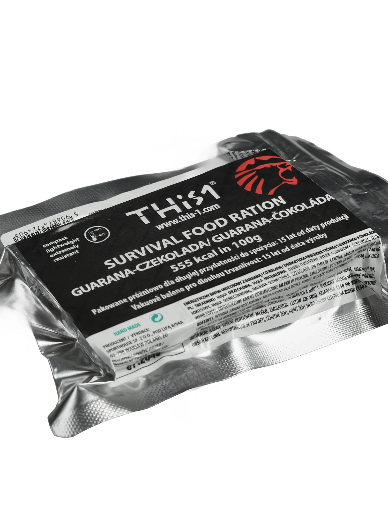 This-1 Survival Bar - nuts/guarana/chocolate Energiaszelet