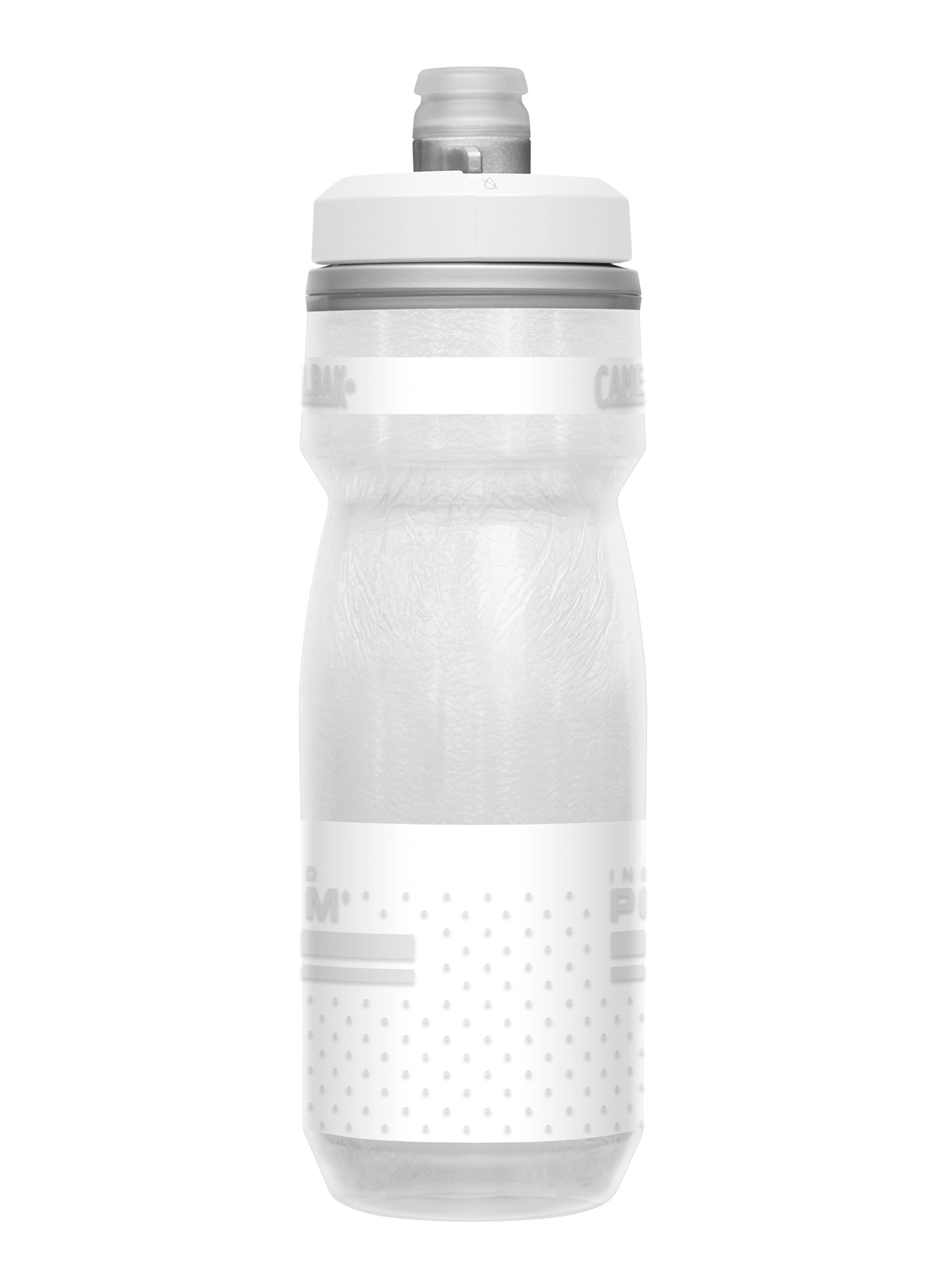 Camelbak Podium Chill 620 ml Kerékpáros kulacs - white/natural