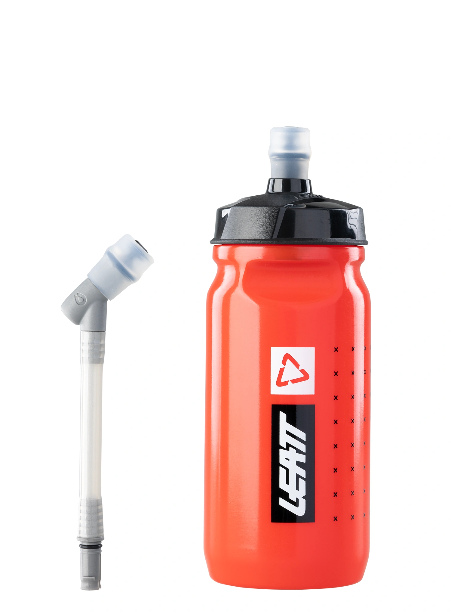 Leatt Bottle SteadySip Convertible 600 ml Kerékpáros kulacs - fire