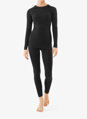 Viking Base Layer Gaja Set Női thermo fehérnemű szett - black