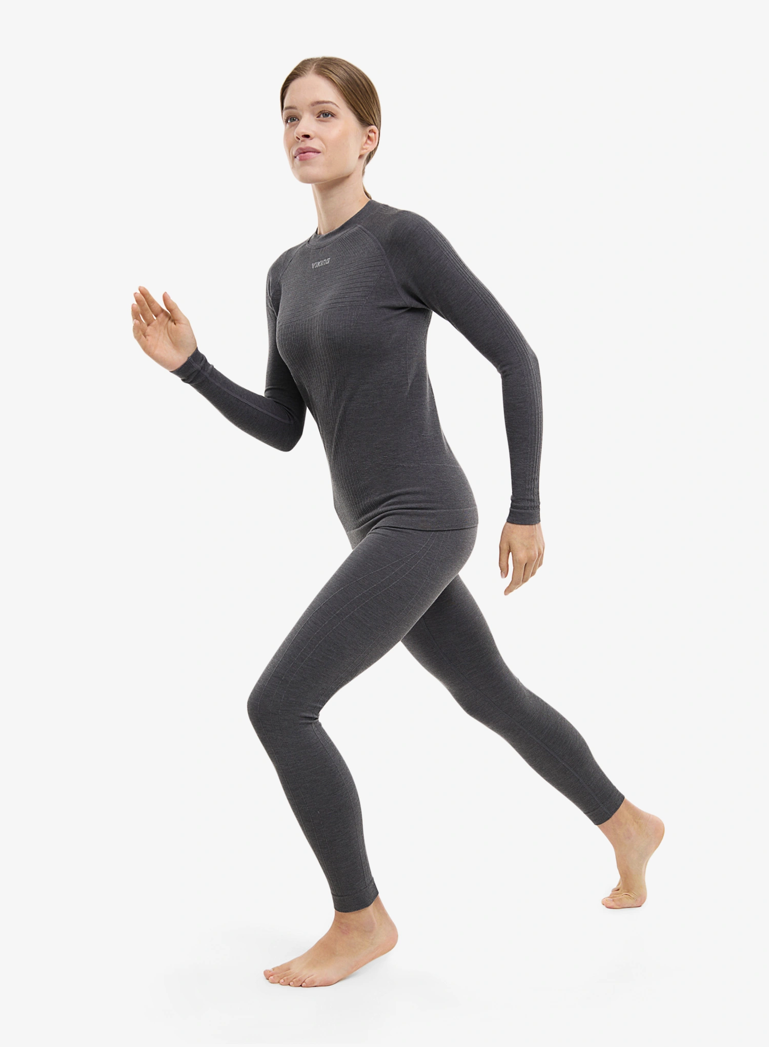 Viking Base Layer Viking Tende Set Női thermo fehérnemű szett - grey