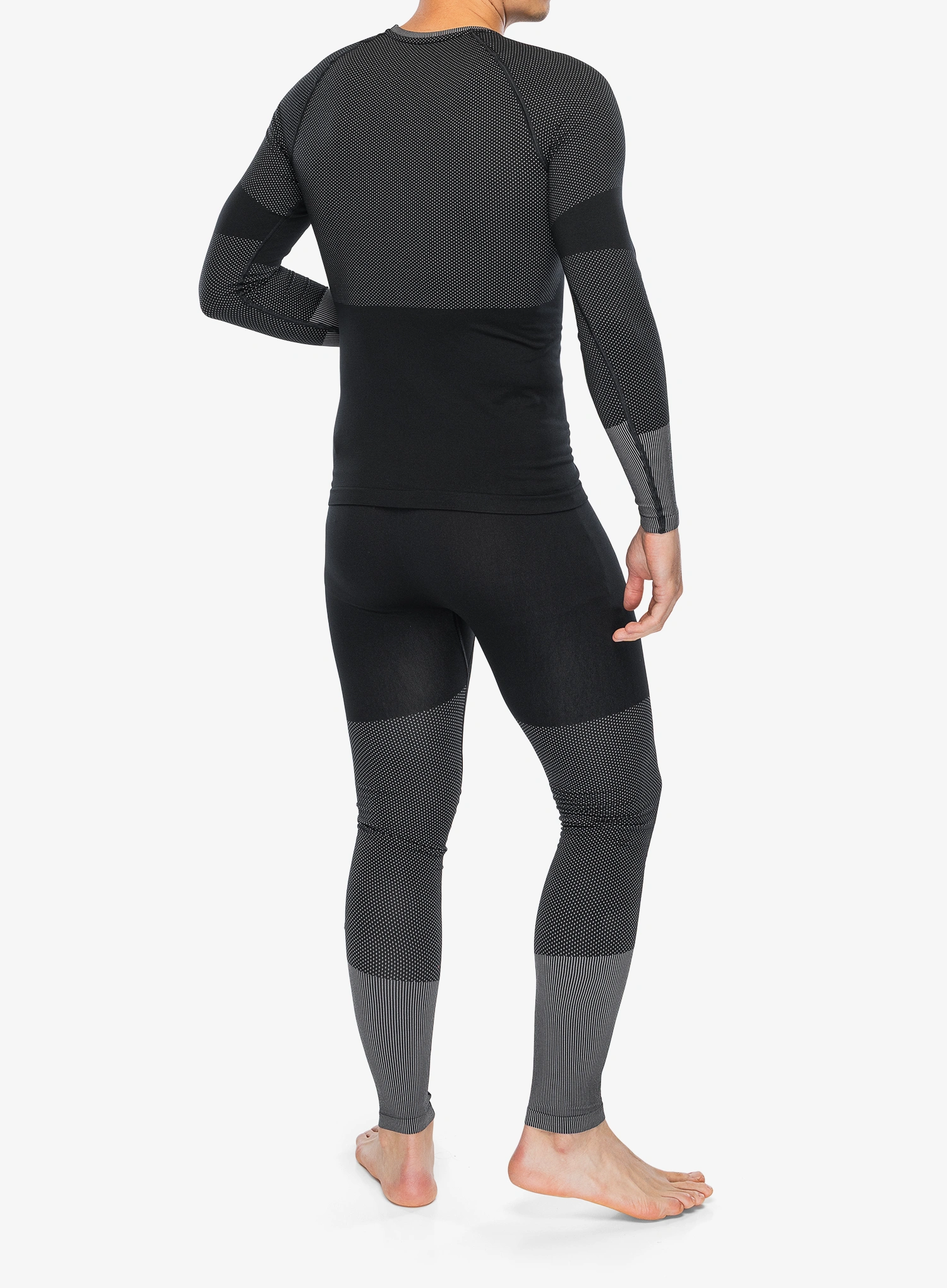 Odlo Fundamentals Performance Warm Set Long Aláöltöet - black