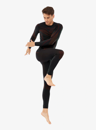 Viking Base Layer Rocket Set Aláöltöet - black/orange