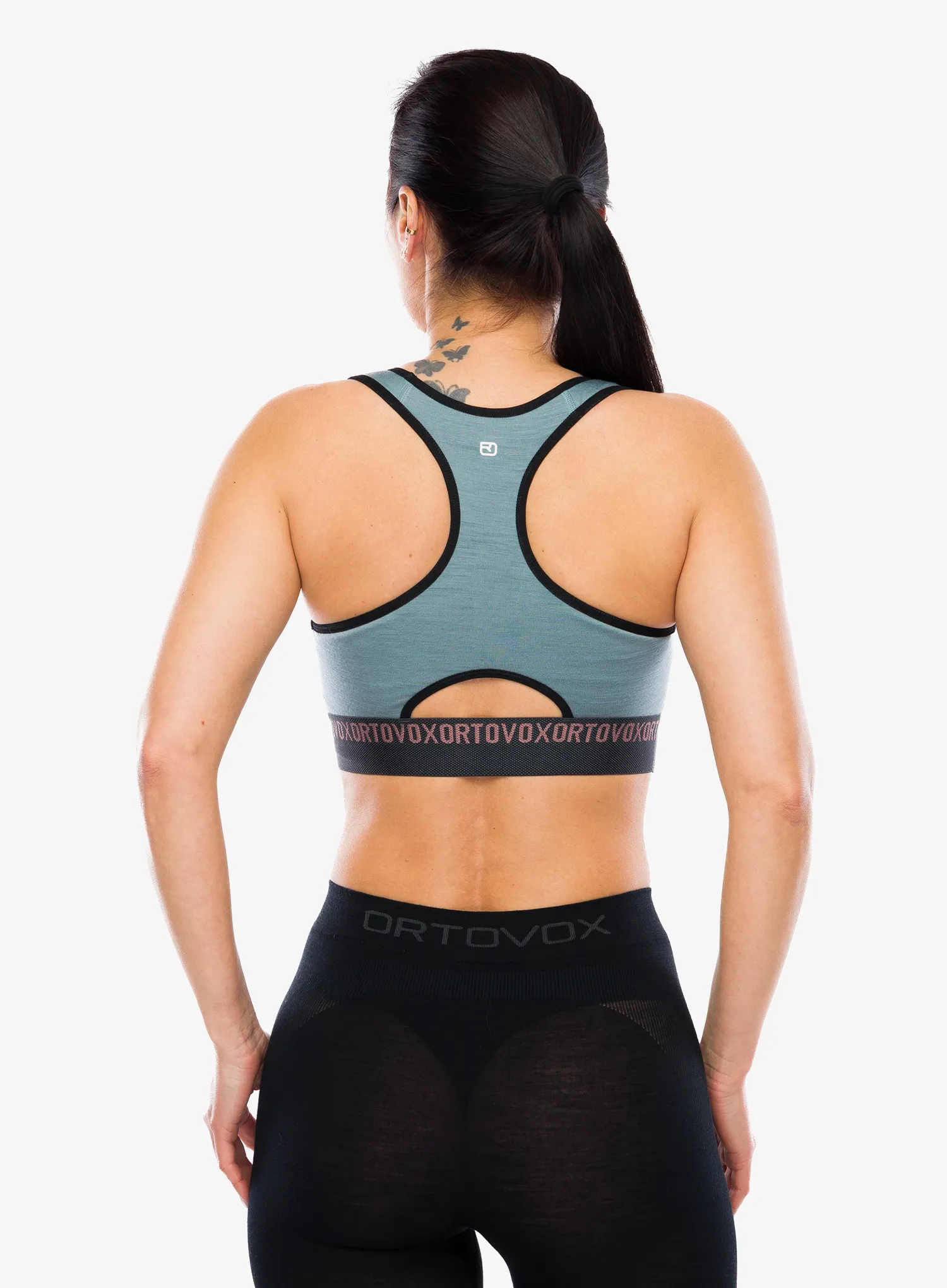Ortovox 185 Rock N Wool Sport Top Sport melltartó - icy shore