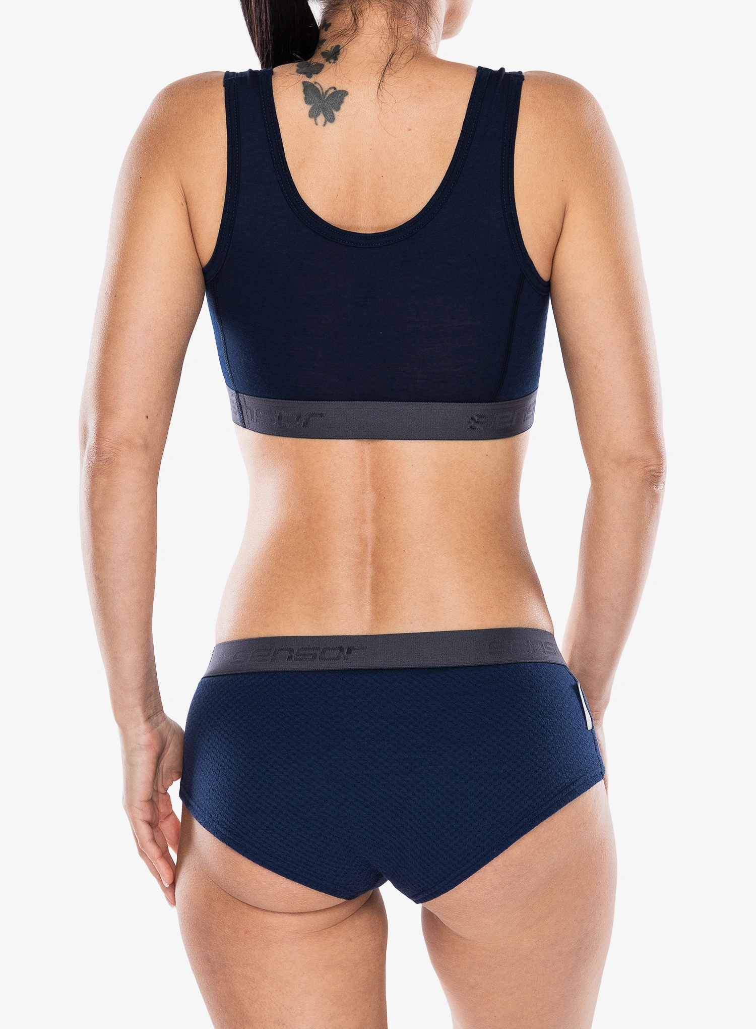 Sensor Merino Active Bra Sport melltartó - deep blue