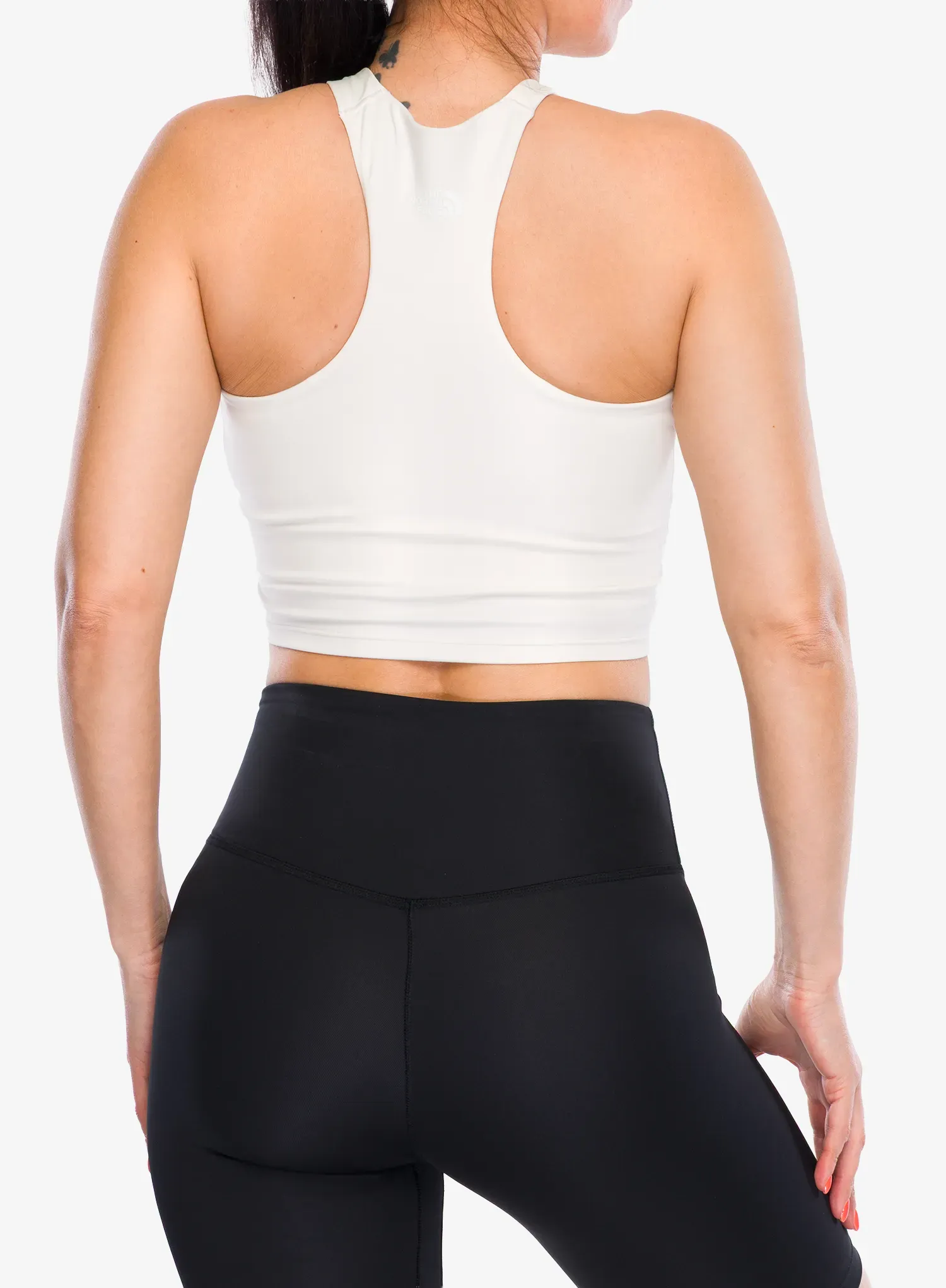 The North Face Refina Longline Bra Sport melltartó - white dune