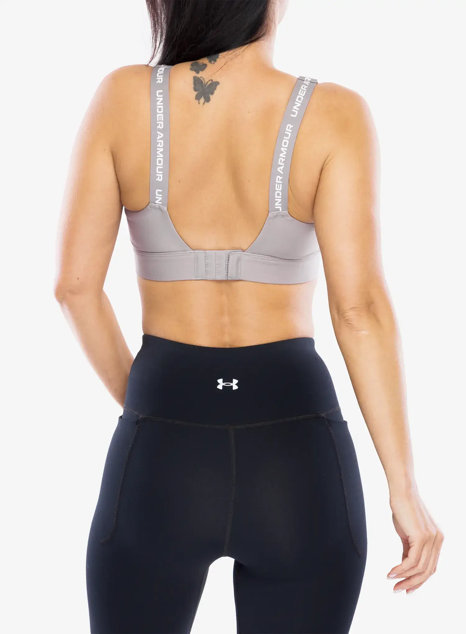 Under Armour Infinity 2.0 High Sports Bra Sport melltartó - tetra gray/white