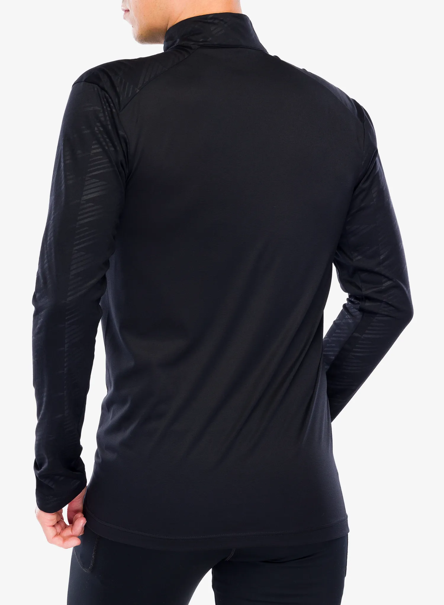 adidas TERREX Multi Half-Zip LS Felső - black