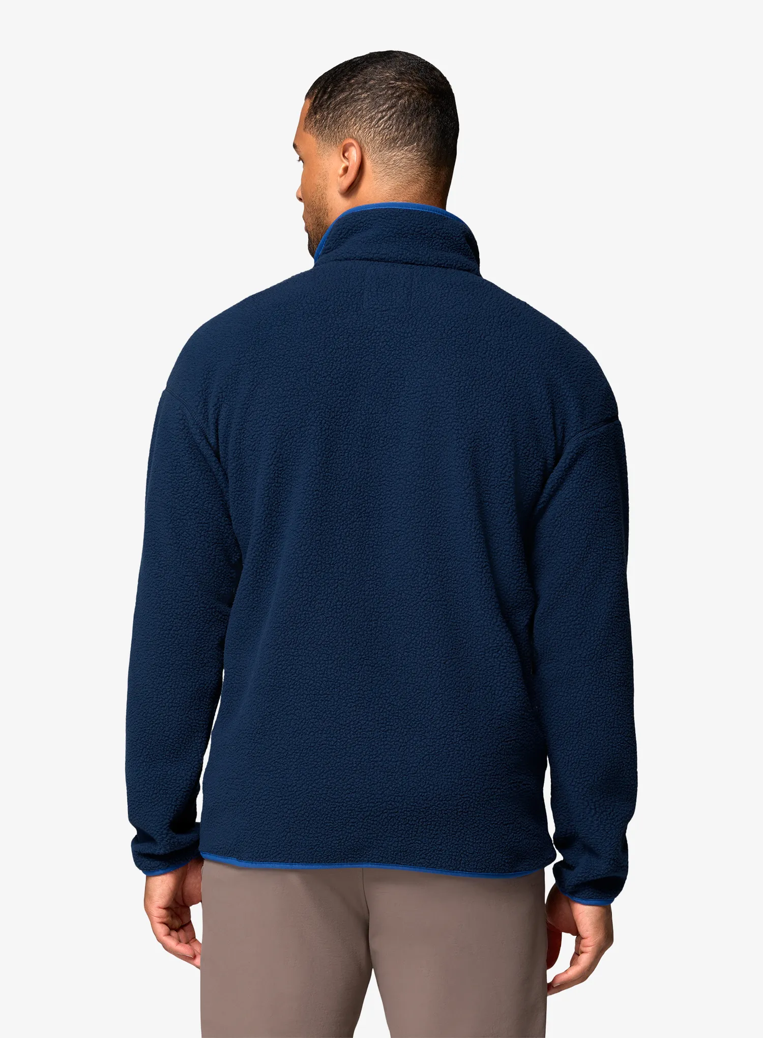 Columbia Helvetia II Half Snap Fleece Férfi pulóver - collegiate navy