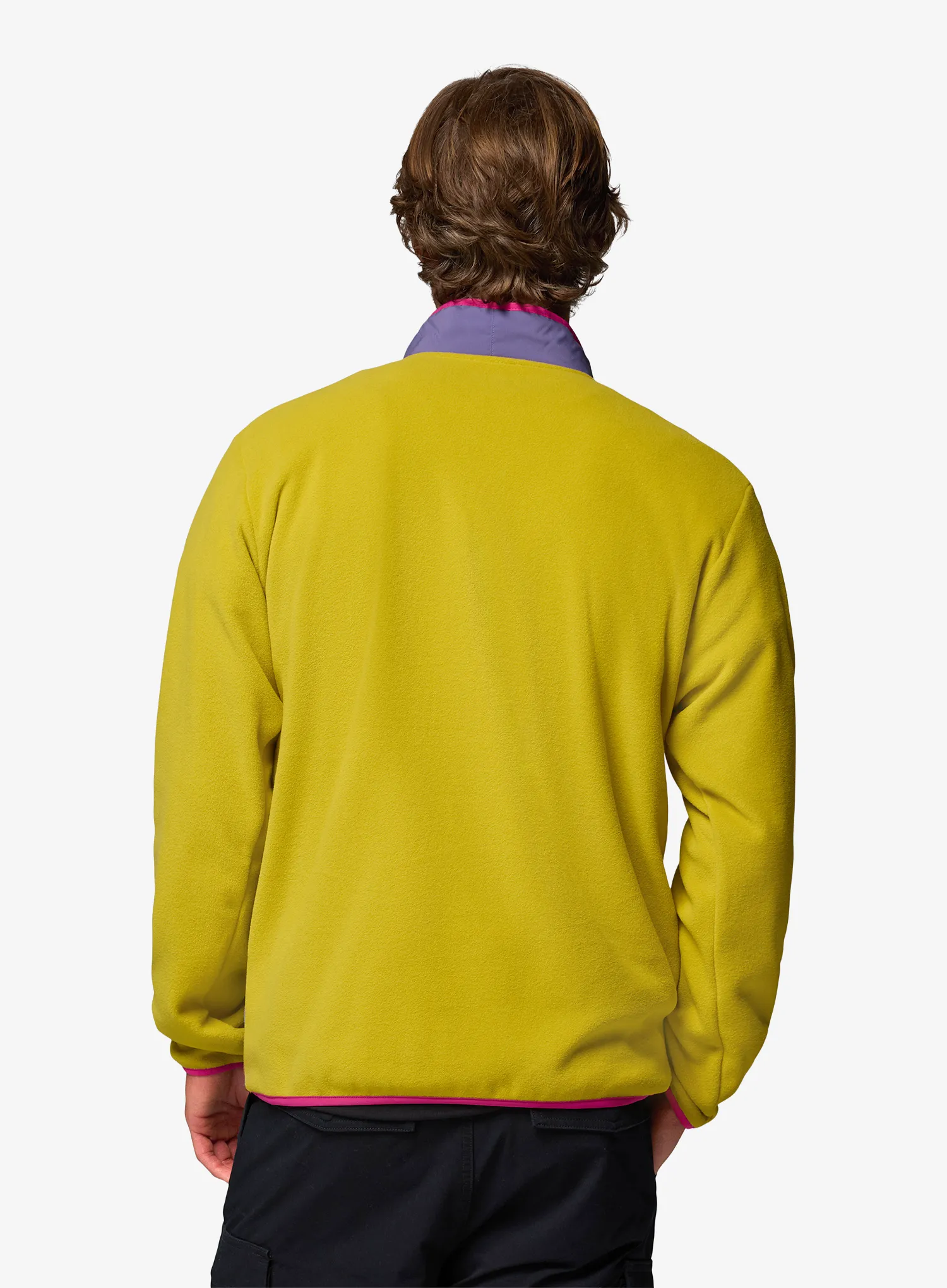 Columbia Sequoia Grove Half Zip Fleece Férfi pulóver - antique moss/stormwatch