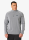 Helly Hansen Tyri Knit 1/2 Zip Férfi pulóver - ebony melange