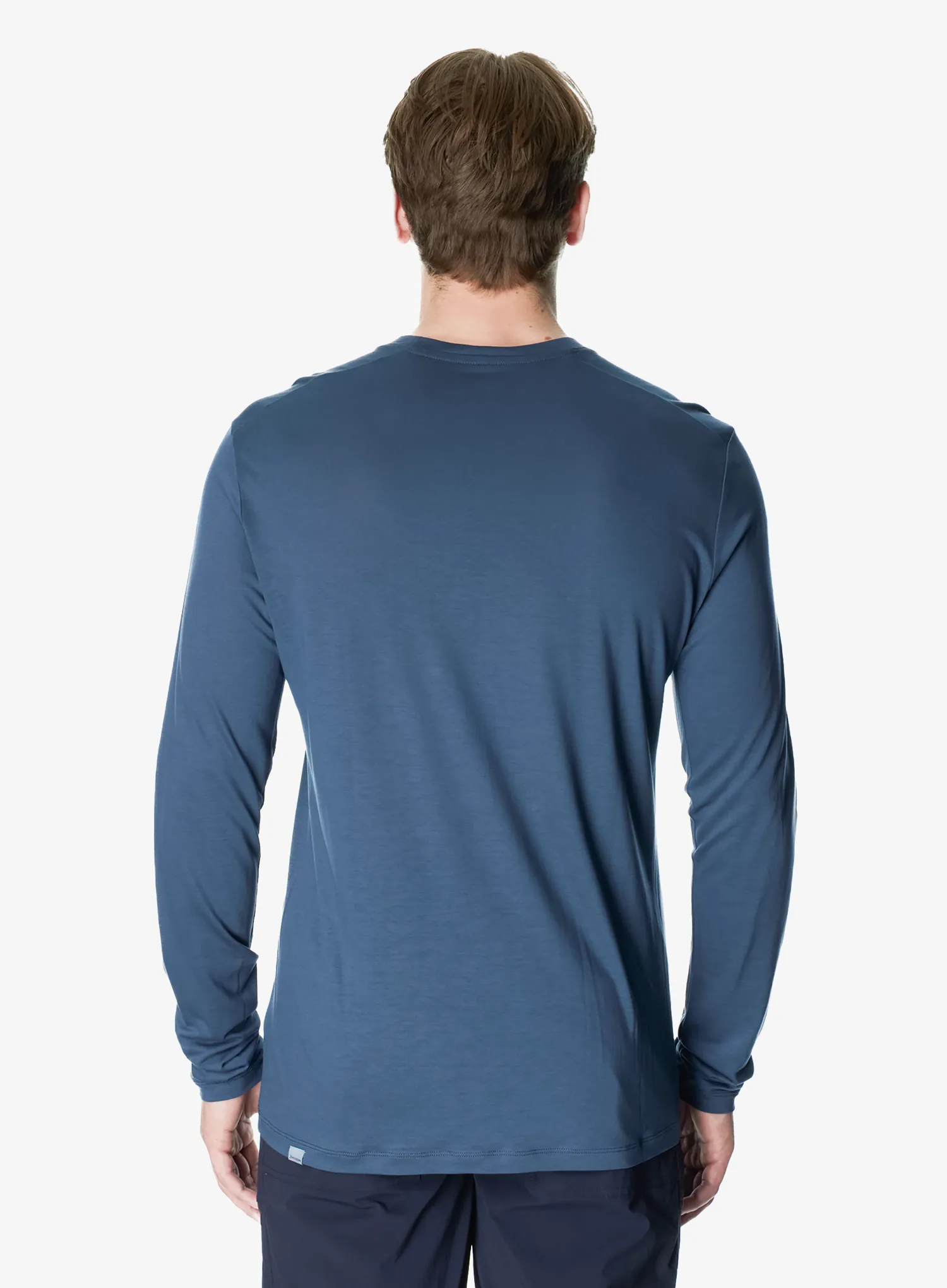 Houdini Tree LS Tee Férfi pulóver - big bang blue