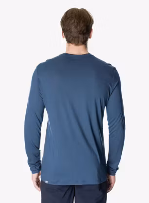 Houdini Tree LS Tee Férfi pulóver - big bang blue