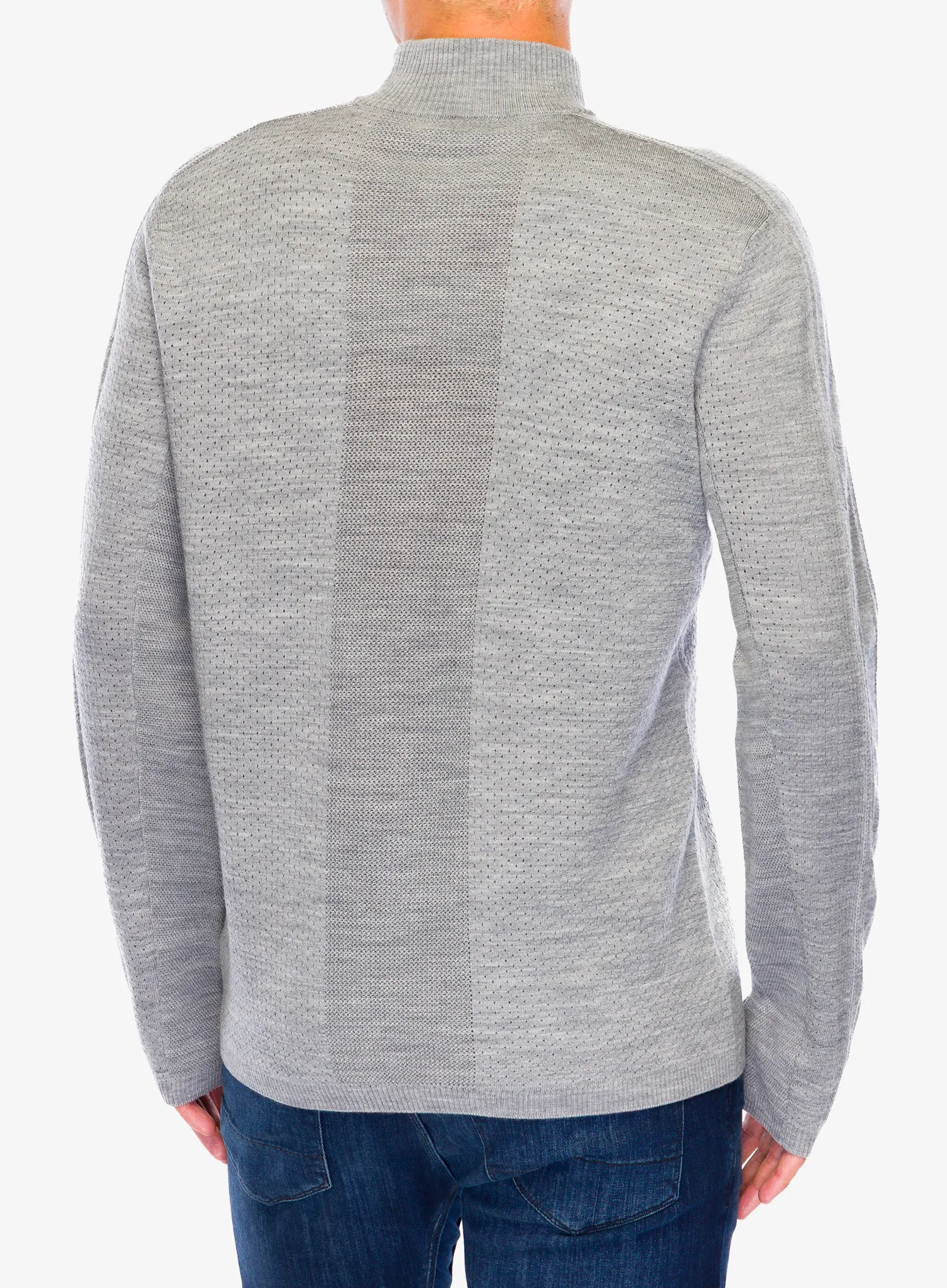 Icebreaker Anniversary Original LS Half Zip Férfi pulóver - metro hthr