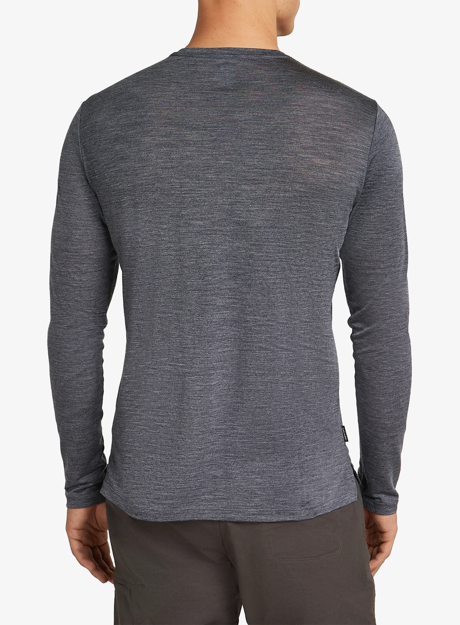 Icebreaker Merino 125 Cool-Lite Sphere III LS Tee Férfi pulóver - midnight navy hthr