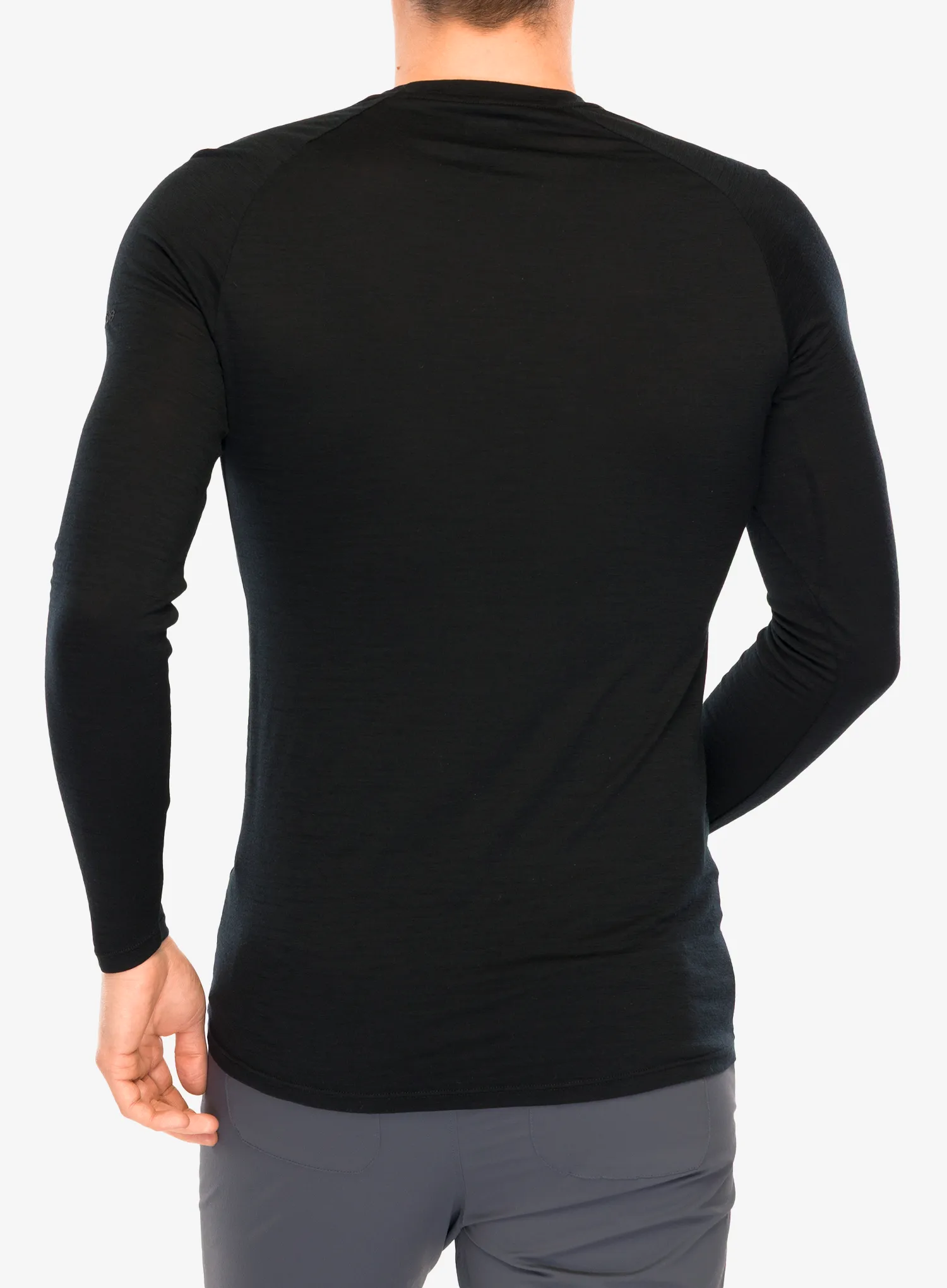 Inov-8 Merino Long Sleeve T-Shirt Férfi pulóver - black
