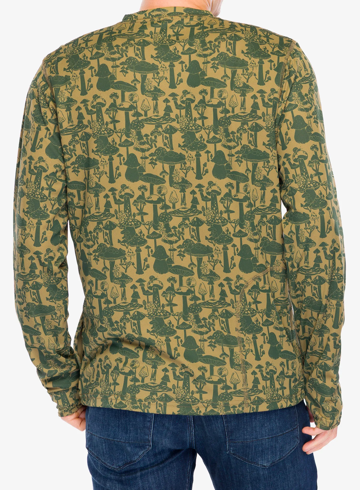 Kavu Sol Crew Férfi pulóver - forest forged