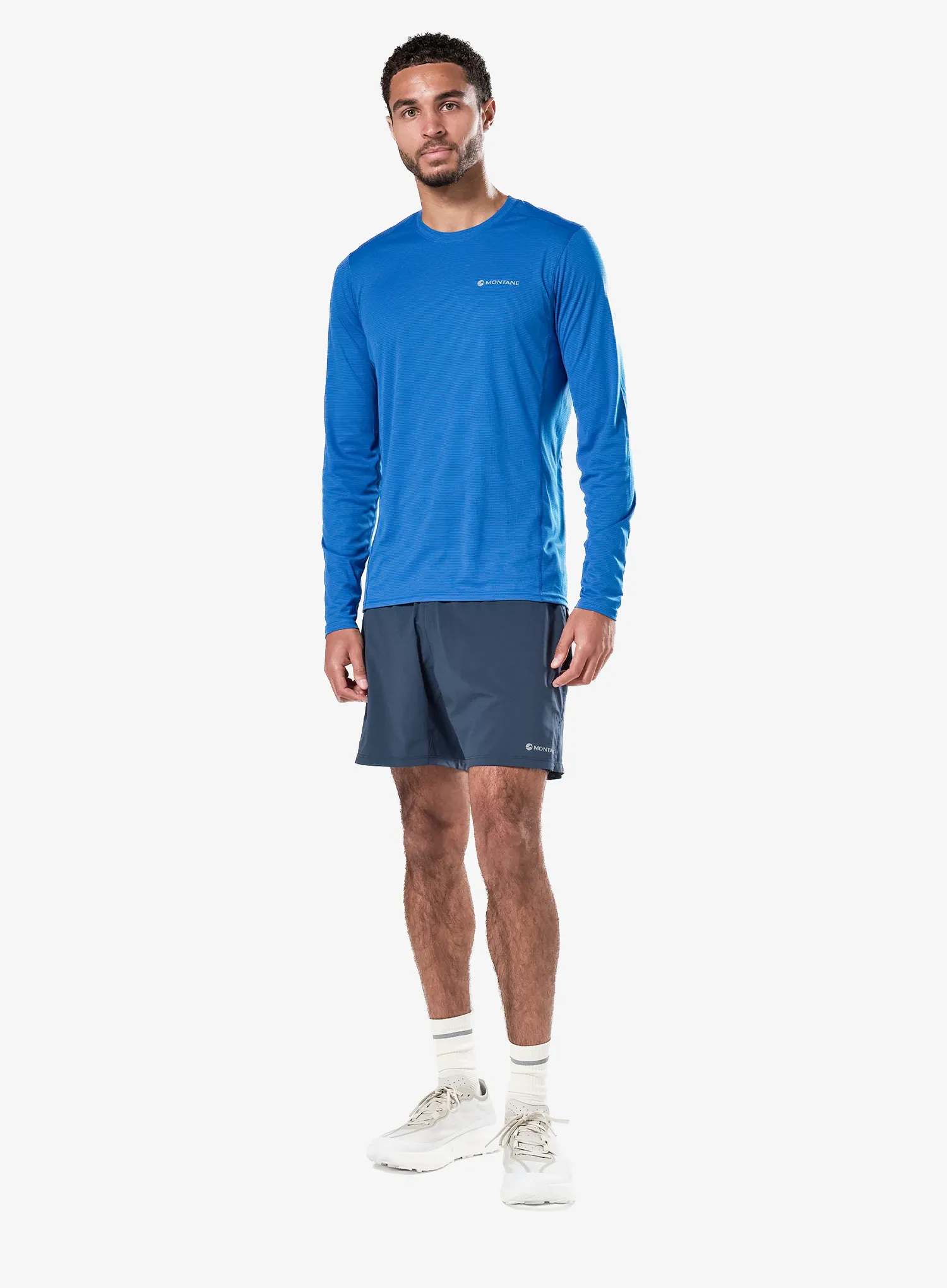 Montane Dart Nano Long Sleeve T-Shirt Férfi pulóver - neptune blue