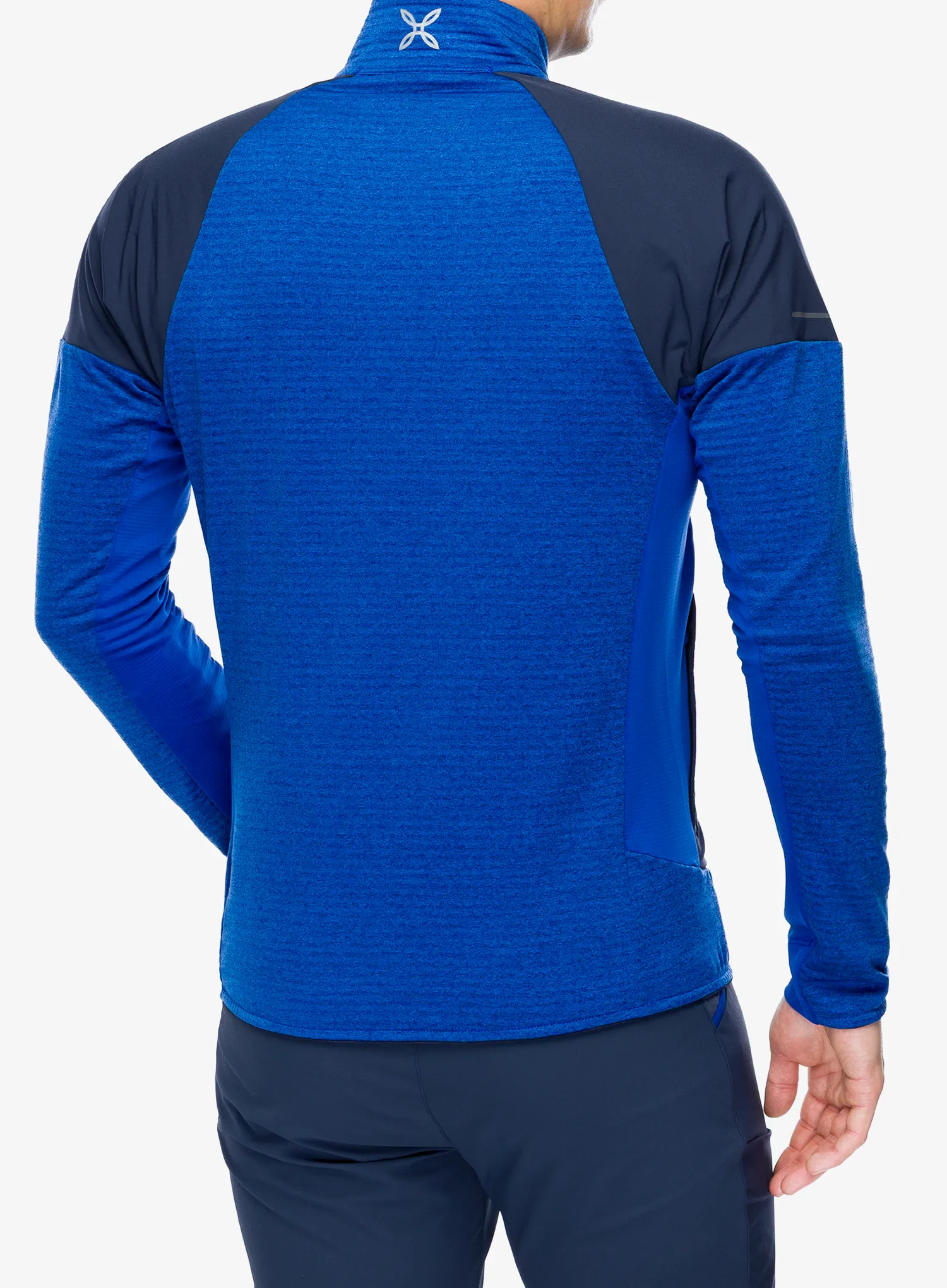 Montura Thermal Grid 2 Maglia Férfi pulóver - b.blue/graphite blue