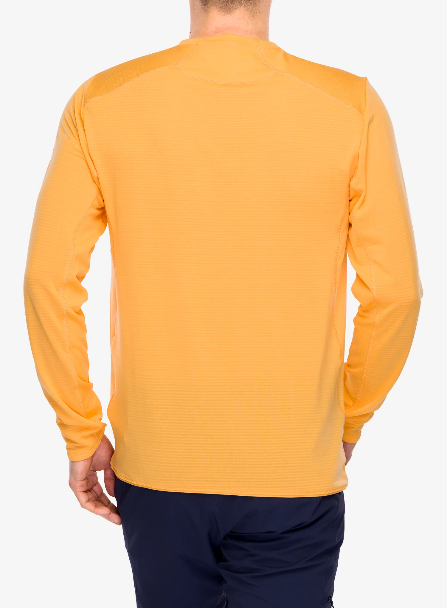 Peak Performance Freelight Polartec Grid Férfi pulóver - blazing orange