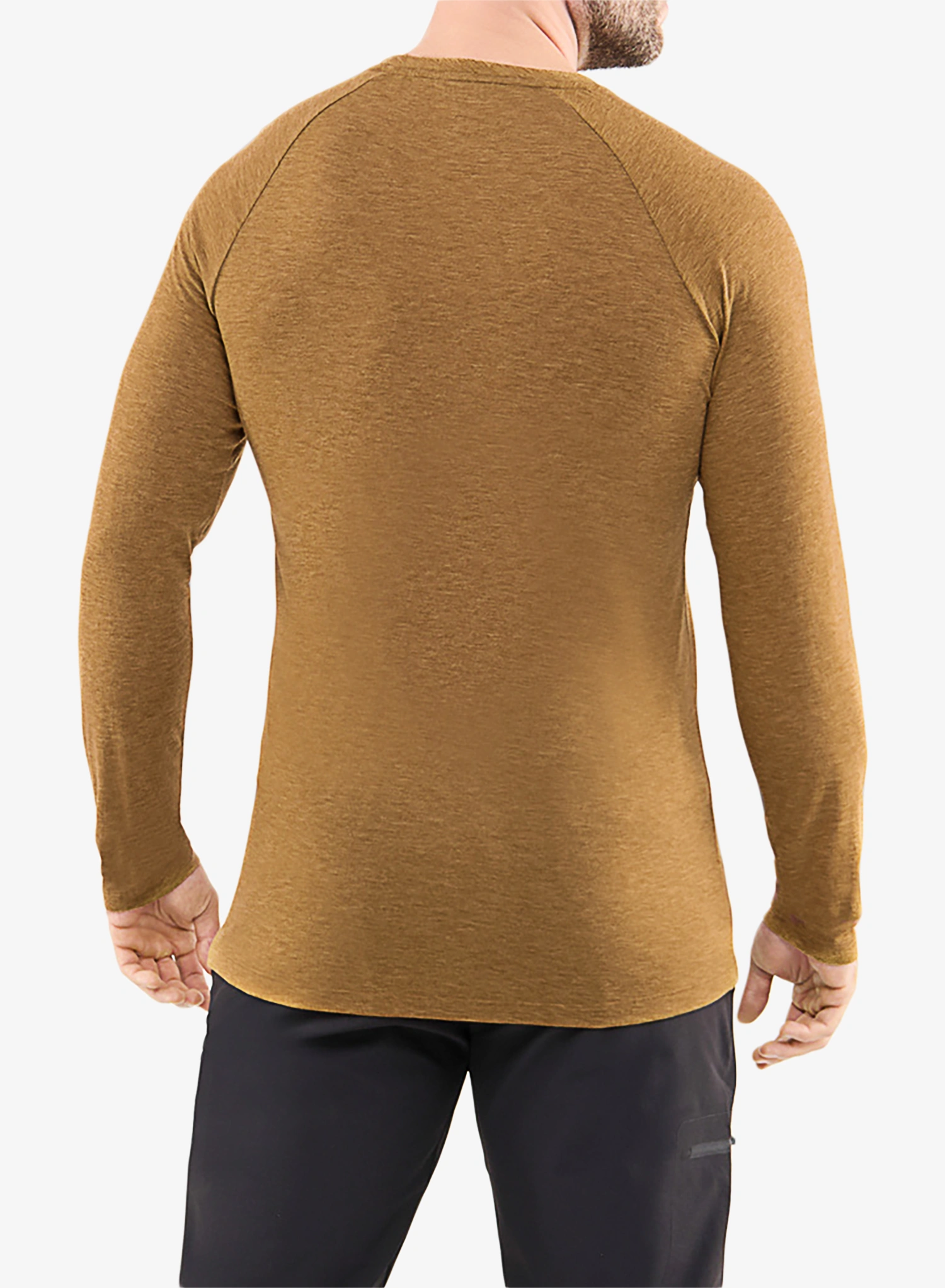 Viking Longsleeve Andali Férfi pulóver - light brown/black