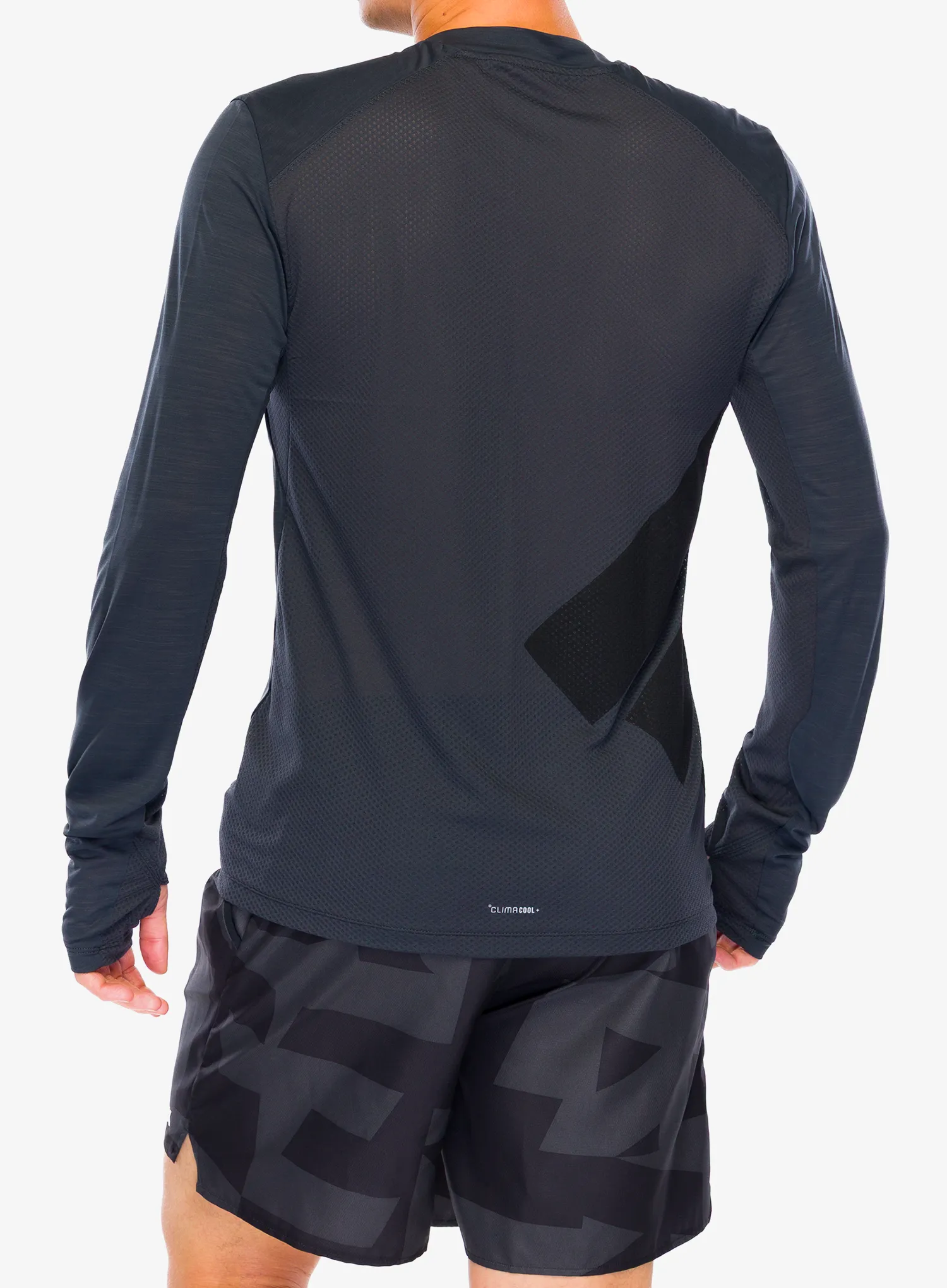 adidas TERREX Xperior Long Sleeve Tee Futófelső - carbon