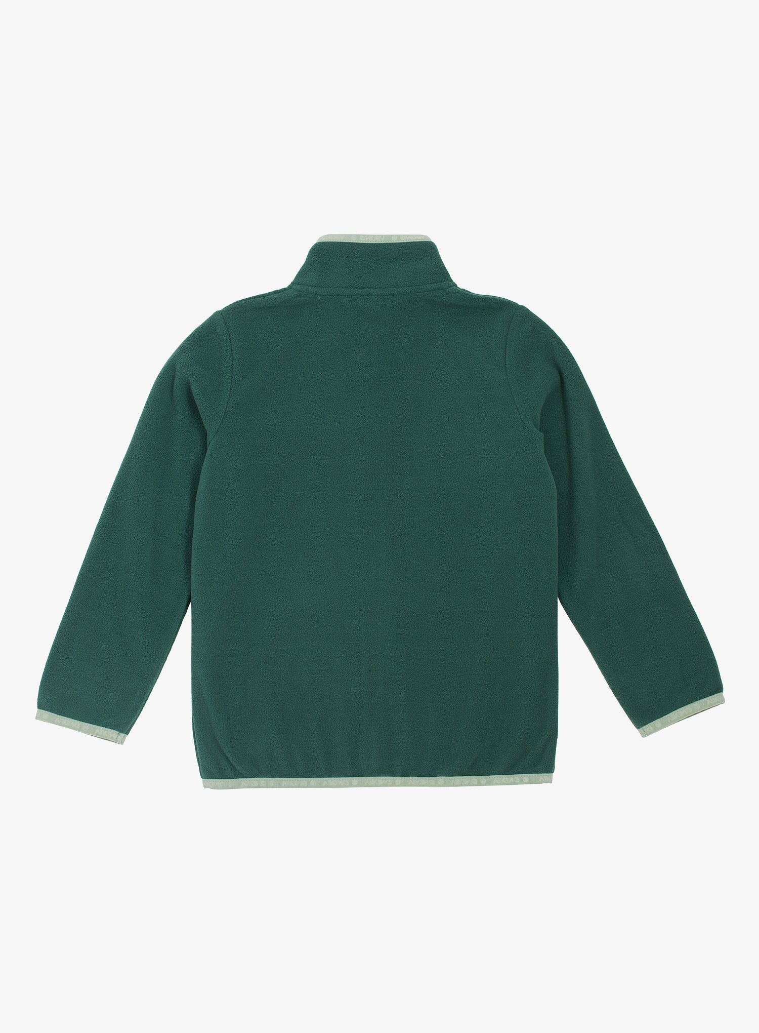 Viking Playtime Fleece Jacket Warm Fiú pulóver - dark green/green