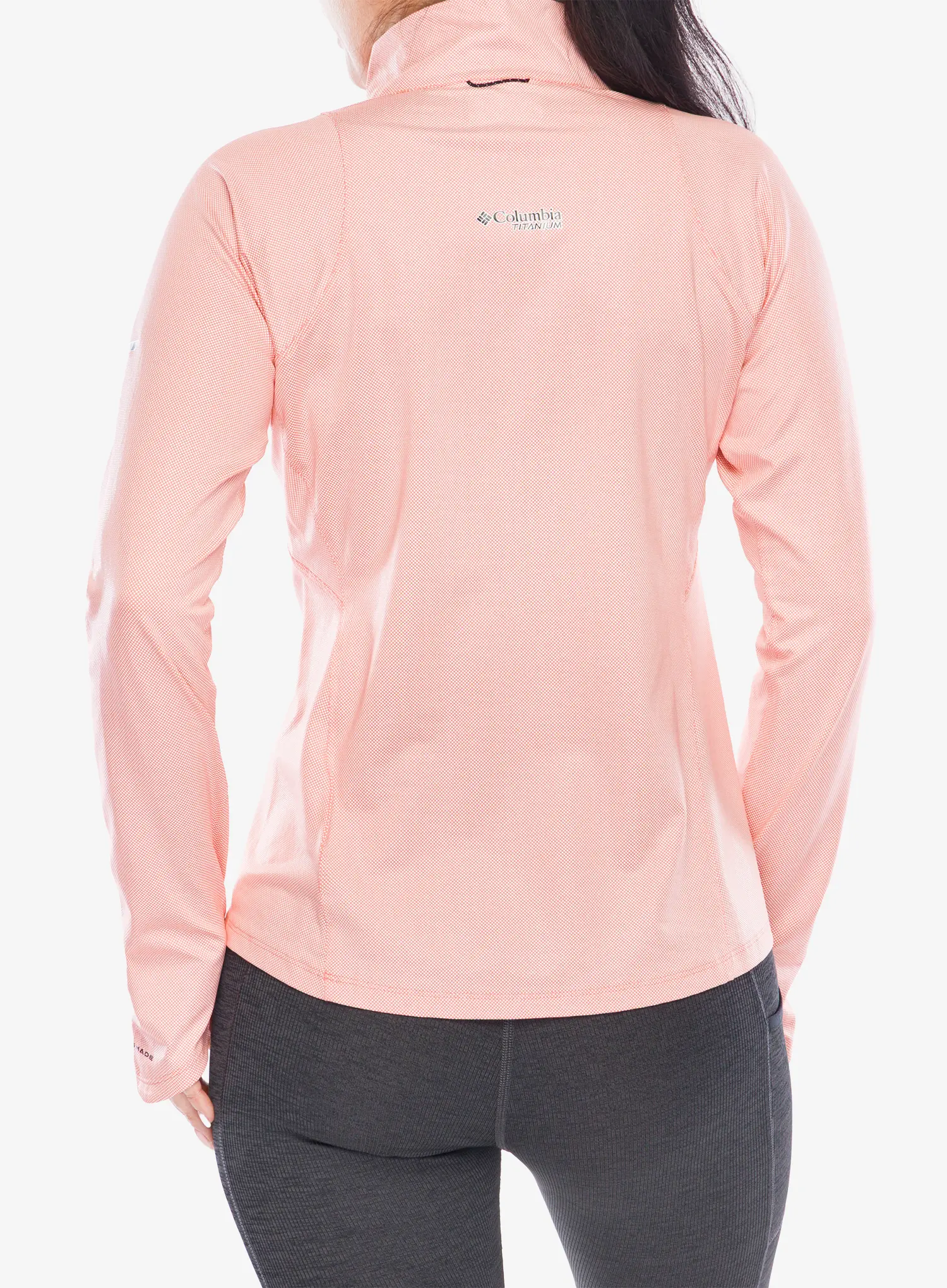 Columbia EU Summit Valley LS Half Zip Női pulóver - alpenglow