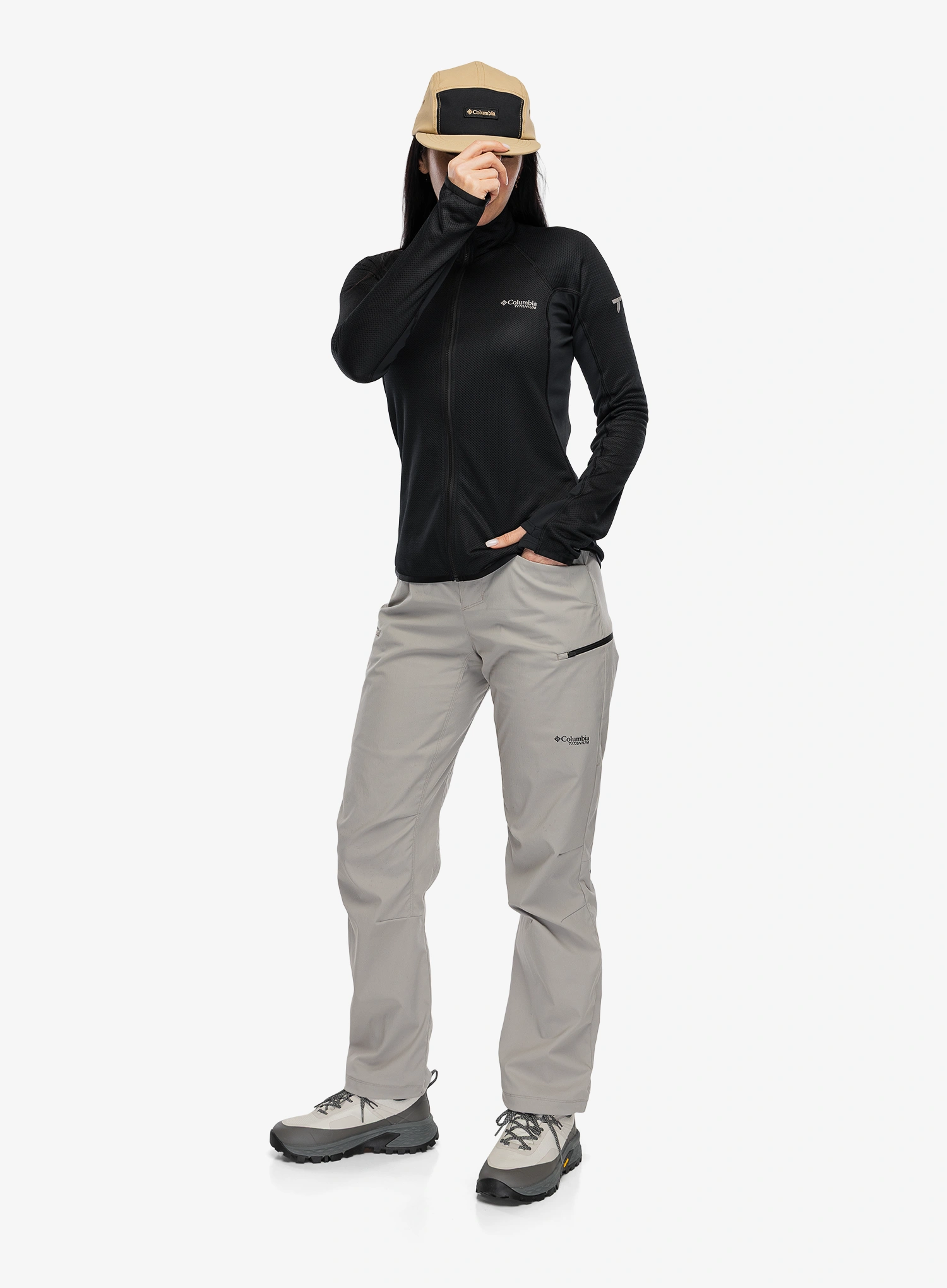 Columbia Summit Step Full Zip Női pulóver - black